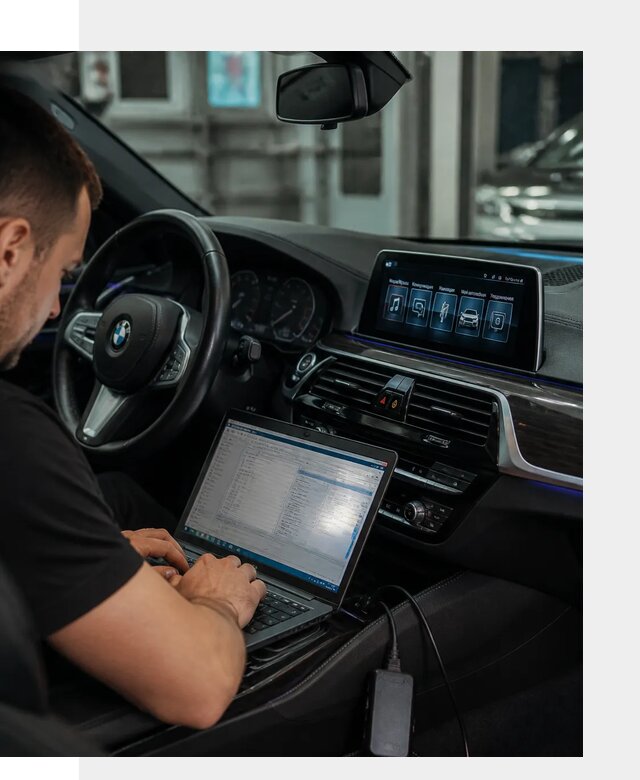 Русификация мультимедиа BMW для авто под ключ в Ивантеевке