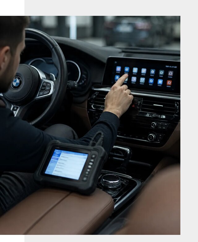 Установка приложений и мультимедиа сервисов BMW в Ивантеевке