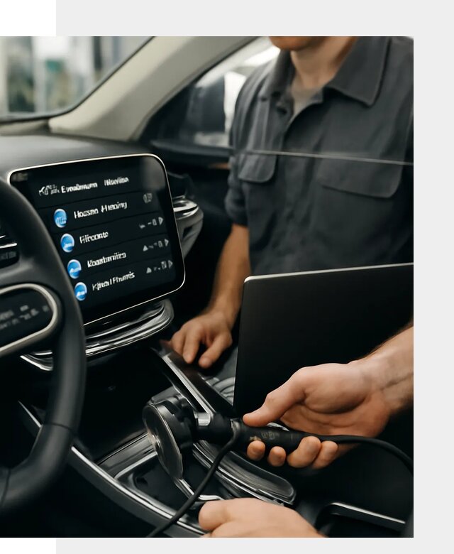 Установка приложений Geely для мультимедиа автомобиля в Ивантеевке