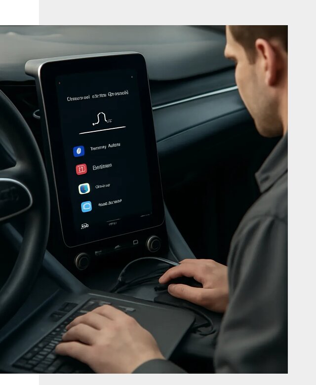 Установка приложений Lynk Co на автомобиль в Ивантеевке