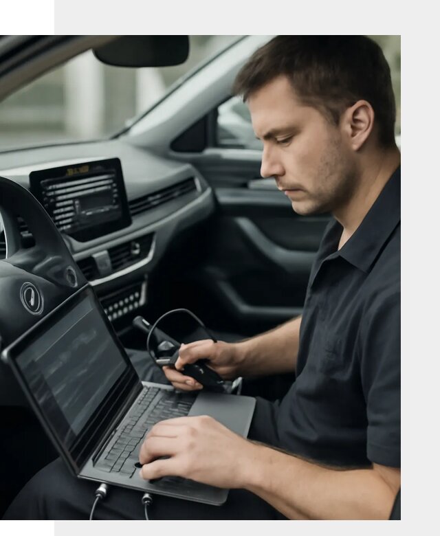 Настройка телематики автомобиля под ключ для авто в Ивантеевке